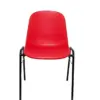 Piqueras y Crespo Embalar Confiantes Cadeiras de Visita Ergonômicas Preto Vermelho