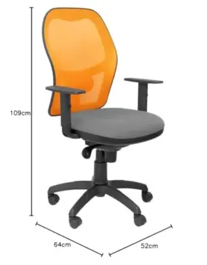 Piqueras y Crespo Jorquera Cadeira de Escritório Cinza