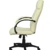Piqueras y Crespo Madrid Cadeira de Escritório Creme Ajuste Ergonômico
