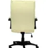 Piqueras y Crespo Madrid Cadeira de Escritório Creme Ajuste Ergonômico