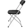 Piqueras y Crespo Pack 5 Cadeiras Dobrabels Polipropileno Preto