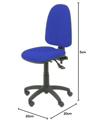 Piqueras y Crespo SINCRO BALI Cadeira de Escritório Azul Ergonomica
