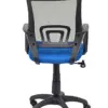 Piqueras y Crespo Vianos Cadeira de Escritório Azul Regulável Ergonomicamente