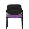 Piqueras y Crespo Villalgordo Bali Cadeira de Visitante Estrutura Preta Lilás