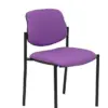 Piqueras y Crespo Villalgordo Bali Cadeira de Visitante Estrutura Preta Lilás