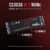 PNY M280CS3030-1TB-RB 1TB SSD NVMe PCIe Preto