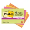 Post-it 6845-SSP Notas Adesivas Gigantes 203×152 mm Pack 4