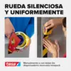 Tesa Fita de Marca amarela/preta PVC resistente