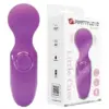 Pretty Love Mini wand Vibrador parede 2 pilhas AAA roxo