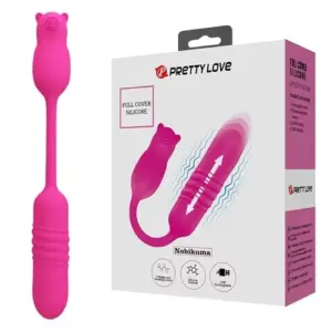 Pretty Love Nobikuma Vibrador de Silicone Rosa
