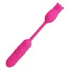 Pretty Love Nobikuma Vibrador de Silicone Rosa