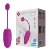 Pretty Love Ovo Vibrador Ninfa com App Roxo