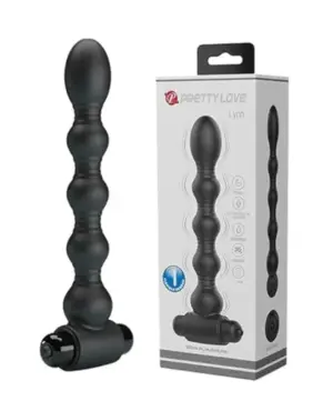 Pretty Love Plug Anal Silicone 10 Vibrações Preto