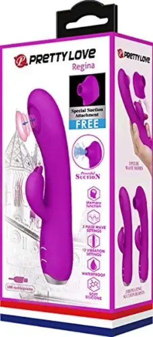 Pretty Love WIBRATOR Regina Vibrador Recarregável Roxo