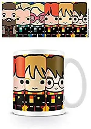 Pyramid Colecionável Harry Potter Caneca Kawaii Bruxas e Magos