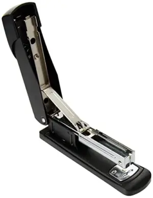 Q-Connect Agrafador meia tira 20 folhas metal preto