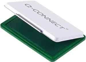 Q-Connect Almofada para Carimbo Verde 110x70mm