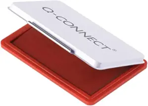 Q-Connect Carimbo Almofadas KF25212 Vermelho