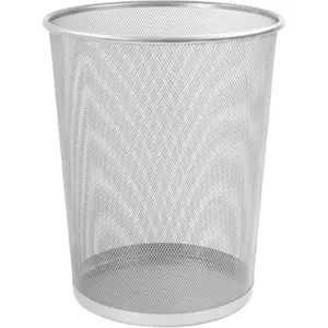 Q-Connect Cesto de Papéis 7L Prata