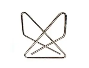 Q-Connect Clips Borboleta 50 un.