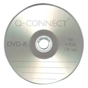 Q-Connect DVD-R 4,7GB 120min 16x Frasco de 50