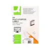 Q-Connect Etiquetas Adesivas 105x29mm DIN A4 para laser