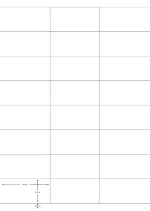 Q-Connect Etiquetas Adesivas 70x35mm DIN A4