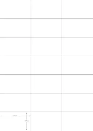 Q-Connect Etiquetas Adesivas 70×42,3mm DIN A4