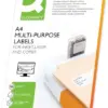 Q-Connect Etiquetas Adesivas A4 99,1×67,7mm
