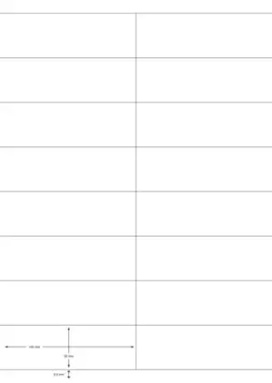 Q-Connect Etiquetas Adhesivas KF10653 105x35mm