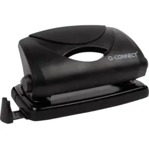 Q-Connect Furador 10Fls Preto Metal