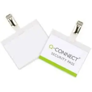 Q-Connect Identificador com Mola 60x90mm 25 Un.