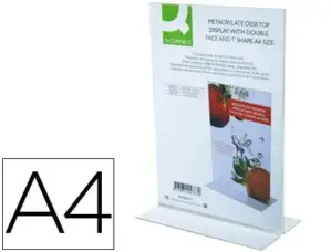 Q-Connect KF-04737 Expositor Secretaria T Metacrilato A4