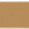 Q-Connect Quadro de Cortiça 300x400mm Natural Madeira