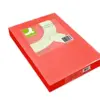 Q-Connect Resma de Papel A4 80g Vermelho Brilhante 500 unidades