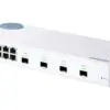 QNAP QSW-M408S Switch 8 portas 1Gbps Branco