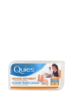 Quies Tampões Auriculares Branco 6 Unidades