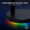 Razer Base Station V2 Chroma Hub USB com som 7.1 com fio preto iluminação RGB