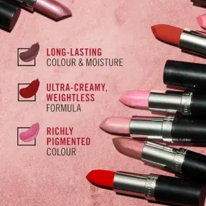 Rimmel Lasting Finish Shimmers Lips Frosted Burgundy