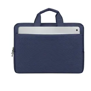 Rivacase Mala Portátil 15,6 polegadas Azul com Bolso Exterior