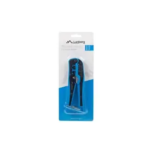 Lanberg Alicate de Cravar 4p4c/6p4c/8p8c RJ10/RJ11/RJ12/RJ45 Azul
