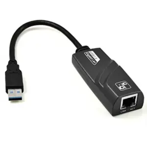 Akyga AK-AD-31 Adaptador USB 3.0 / RJ45 Ethernet Preto