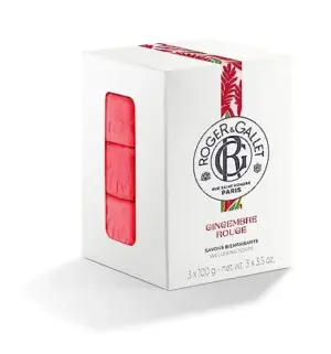 Roger & Gallet Sabonete Gingembre Rouge 3x100g
