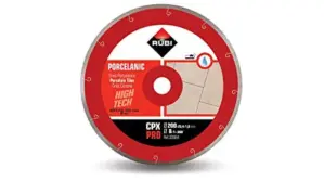 Rubi Disco CPX 200 Pro para corte reto de gres porcelânico