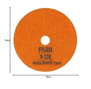 Rubi Disco Polimento Pedra 100MM G200