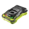 Ryobi Carregador RC18-150 Quick Charger compatível com baterias RYOBI 18V ONE+