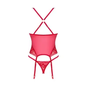 Obsessive Lacelove Corset Vermelho XS/S