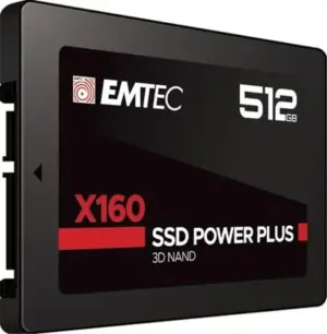 Emtec X160 Power Plus 512GB SSD Velocidade 520MB/s