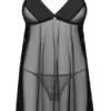 Obsessive Latinesa Babydoll & Tanga Branco XS/S