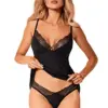 Obsessive Bella Rou Lingerie Sensual Preto XS/S